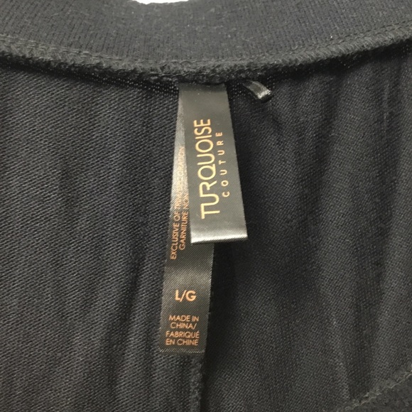 Bikini Village « Turquoise Couture » Lounge Pants/PJ Bottoms /Joggers - Picture 3 of 8